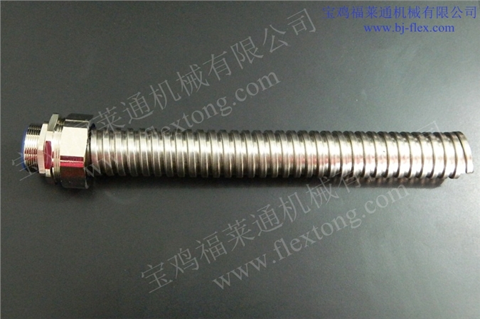 Flextong穿线管连接用G制铜直接头铜镀镍材质耐腐蚀