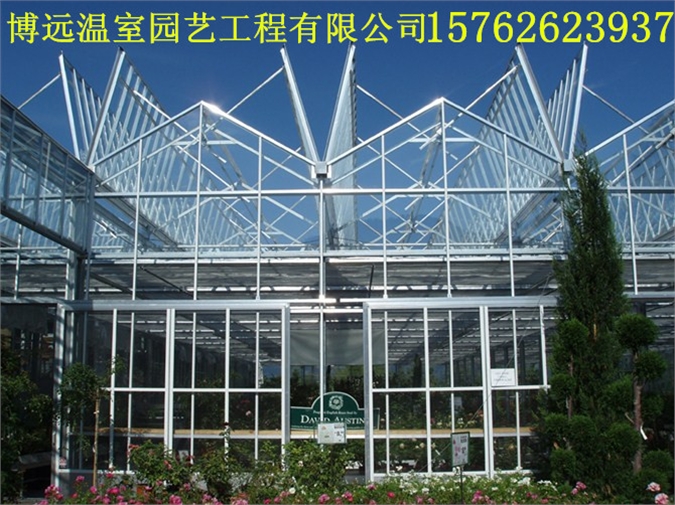 河北玻璃温室系列专业建造钢结构大棚种植温室怎么建图1