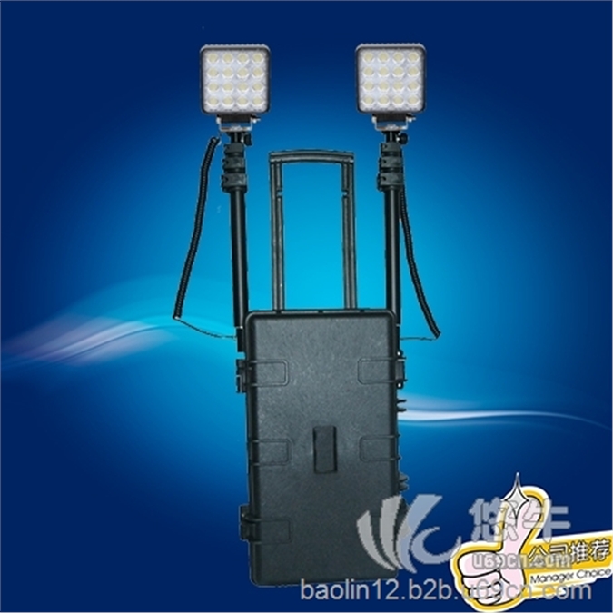 FW6108移动式现场勘察灯LED箱式移动照明工作灯照明系统