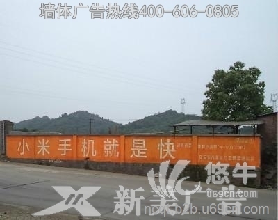 广西柳州墙面广告图1
