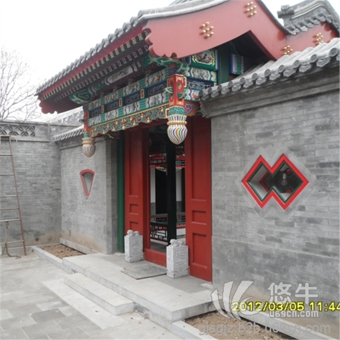 装修四合院设计就找北京易县古建筑施工