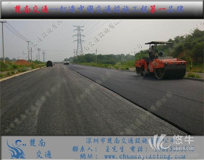 深圳小区沥青施工