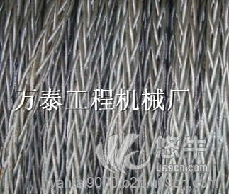 霸州万泰工程机械厂专业生产无扭钢丝绳编织机