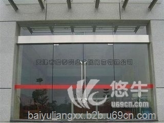 海淀区安装玻璃门改装自动门价格图1