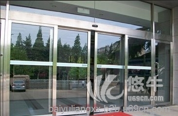 北京安装电动玻璃门更换玻璃门地弹簧