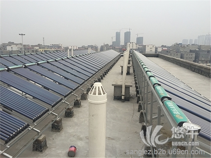 郑州地铁2号线维修站太阳能集热工程