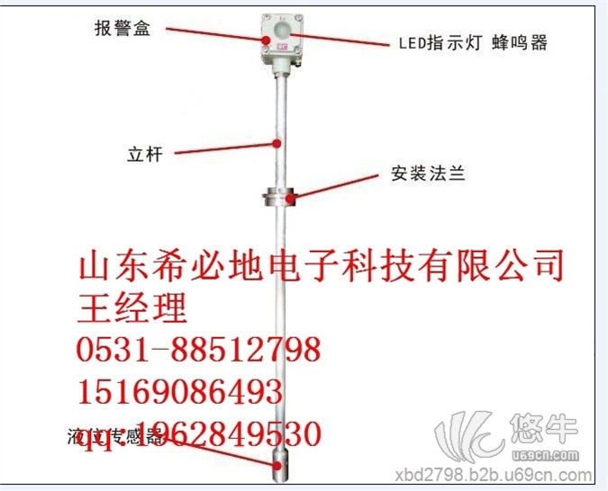 安徽、东营高液位报警器图1