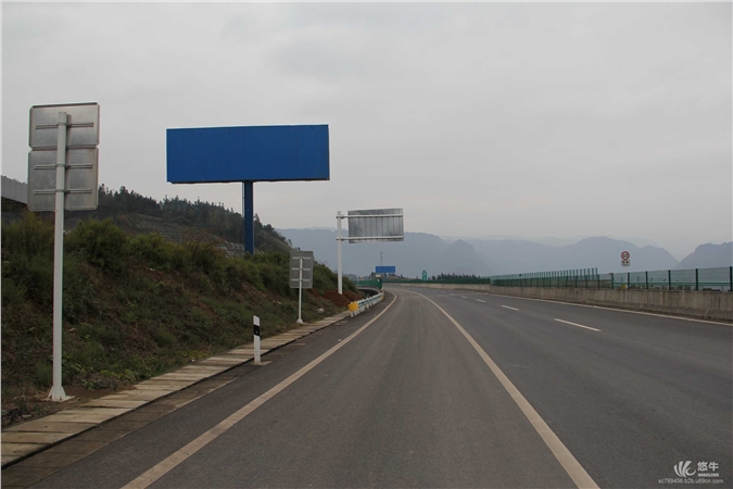成南高速公路广告户外牌位置