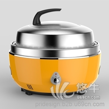 韩式烧烤炉y55环保家电设计环保设计