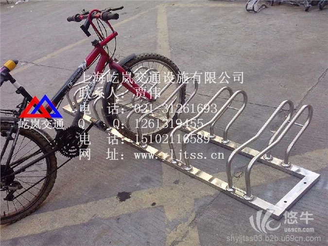 北京螺旋式自行车防盗架自防盗式自行车防盗架