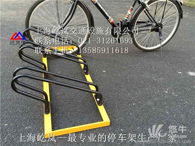 地埋式不锈钢螺旋式自行车摆放架安全摆放架