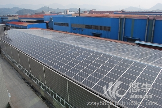 郑州弘太阳厂房屋顶电站、分布式屋顶光伏发电系统图1