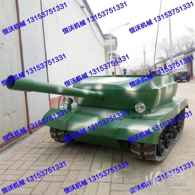 专业生产销售大型铁艺车模游乐设备儿童***双人电动游乐坦克