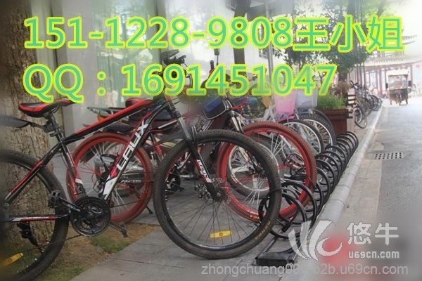 广元自行车停车架图1