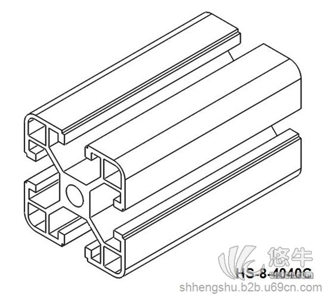 4040C工业铝型材