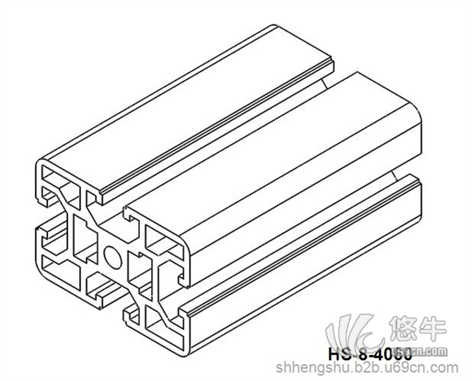 4060工业铝型材图1