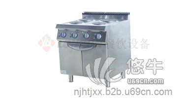 LONPON隆邦：西式电热四头煮食炉连柜（圆盘）图1