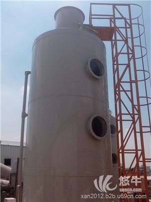 废气处理喷淋塔，除酸碱洗涤塔厂家图1