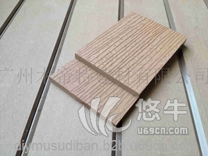 木塑实心板材140S12户外塑木装饰板生态木塑防腐防滑材料图1
