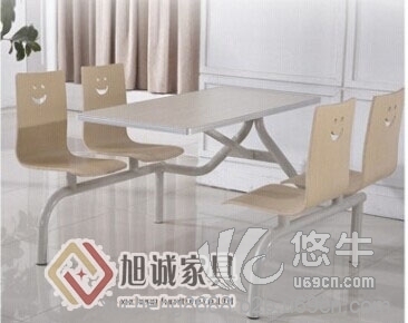 广东简约时尚港式茶餐厅快餐桌椅厂家直销茶餐厅家具