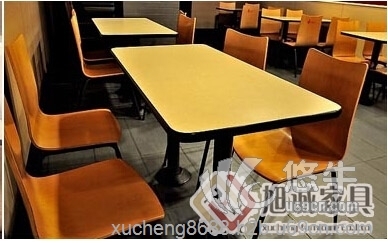广东曲木快餐桌椅定做肯得基快餐桌椅零售