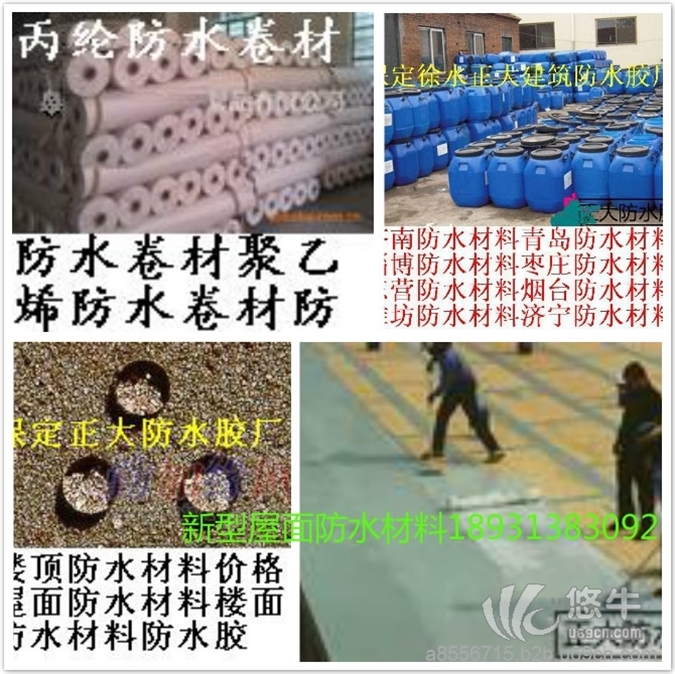 永清香河霸州玻璃钢防水胶丙纶布屋面防水材料屋顶防水材料