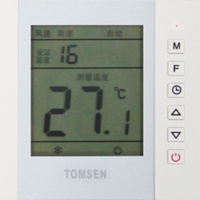 TM606系列炫屏液晶显示中央空调温控器