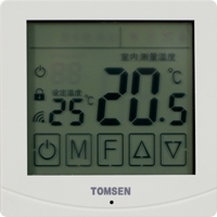 TM813手机WIFI大屏液晶显示触摸型温控器