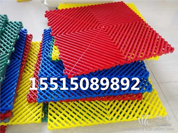 塑胶拼接格栅40*40*18高分子防滑网格格栅装饰板图1
