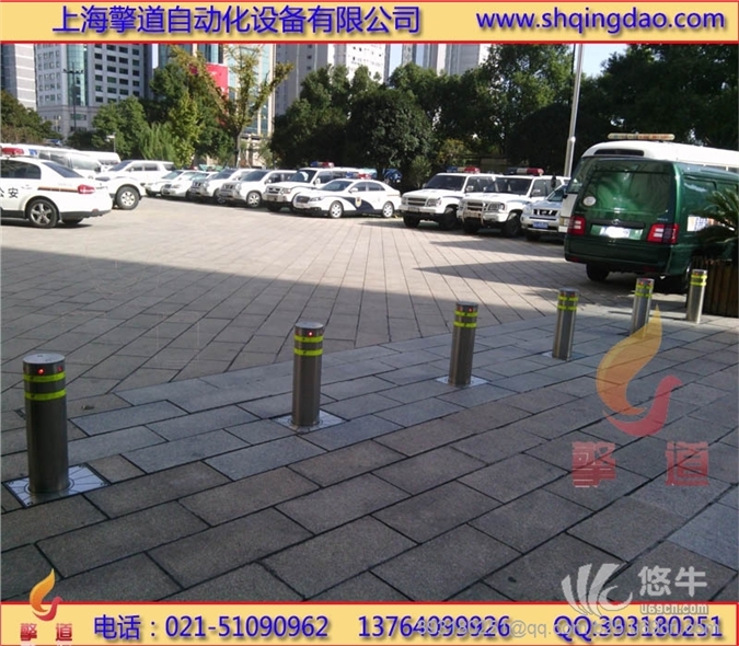 部队升降路障，液压升降路障，上海道路防停车升降柱图1