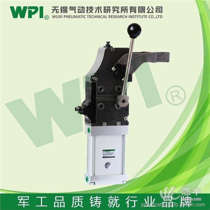 爆款WPI气动气缸，QGZT强力夹紧气缸，无锡气动所专利产品图1