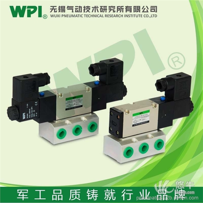 厂家热销WPI3KB3先导式5通电磁阀/板接式，气控阀方向控制阀