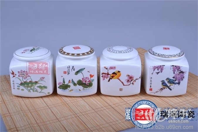 方罐子厂家陶瓷小方罐
