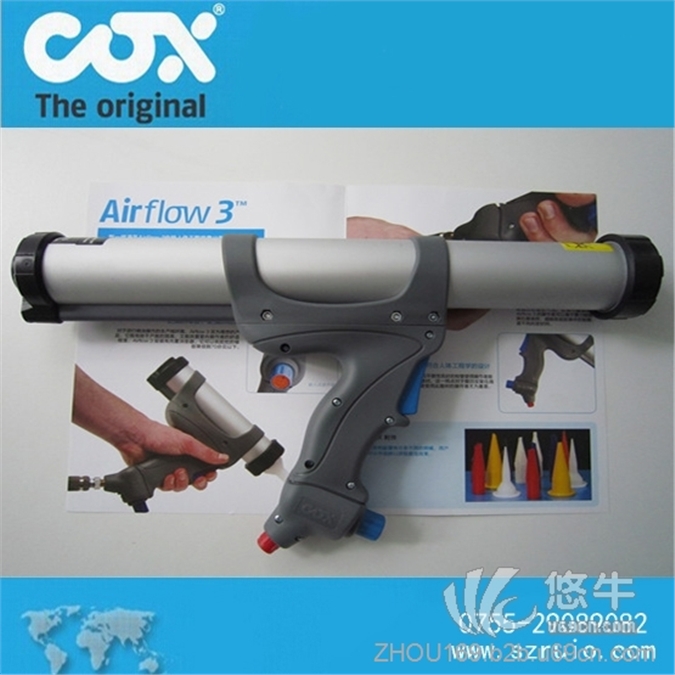 深圳瑞欧科技英国COX3型高效轻便气动胶枪气动打胶枪