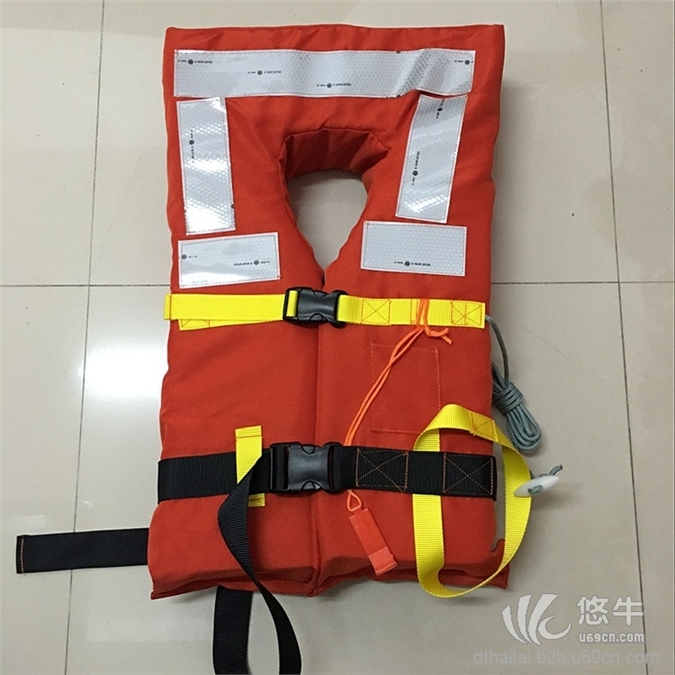专业生产救生衣新型JHY-II船用救生衣无领套头式救生衣