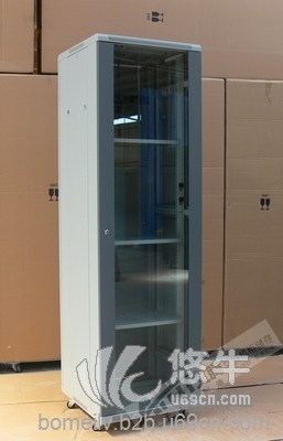 47U标准机柜玻璃门图1
