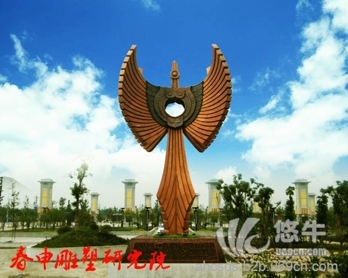 安徽春申雕塑公司定制大型广场雕塑商场街区景观雕塑小品设计制作