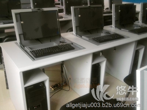 南宁电教室桌子，学生电脑桌厂家，广东多媒体电教桌