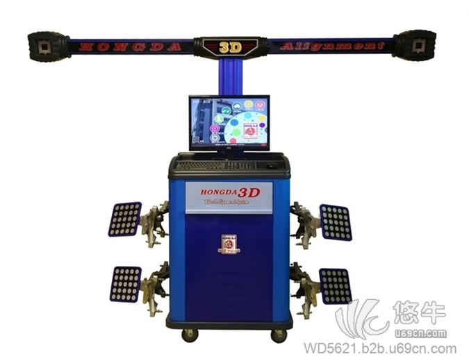 台湾万达宏达3D四轮定位仪系统HD-808四川售后服务办事处厂家直销