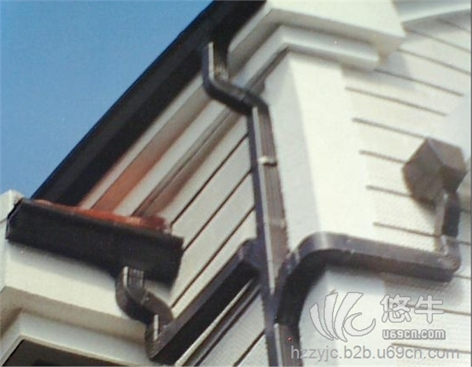 铝合金阳光房雨水槽/阳光房排水槽落水系统/屋檐导水槽