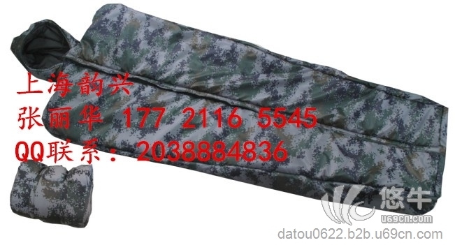 部队制式迷彩大衣式睡袋中国解放军专用大衣式睡袋厂家:17721165545