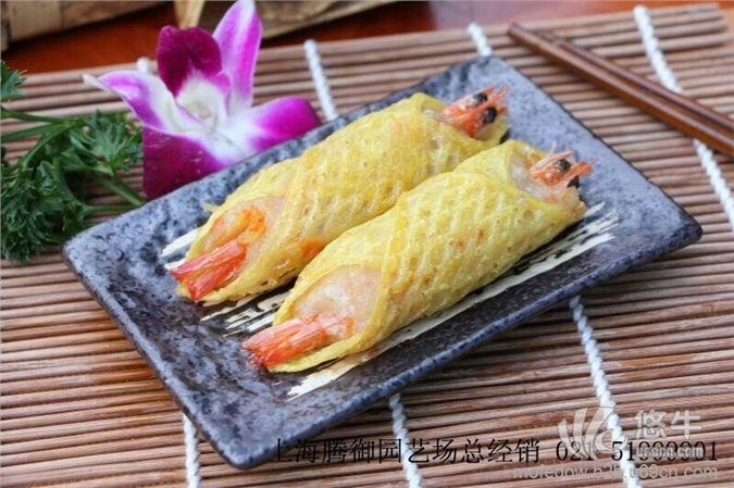 台湾小吃食材·速冻金丝明虾零售
