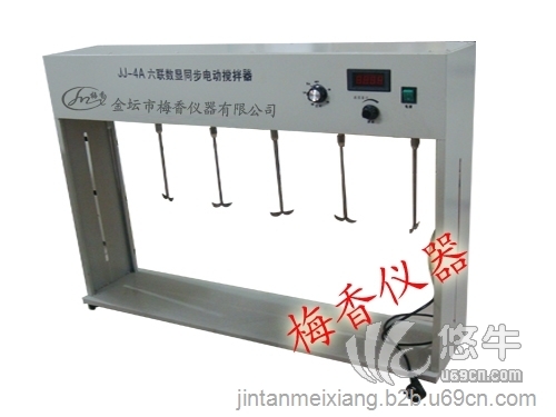 JJ-4A六联数显同步电动搅拌器
