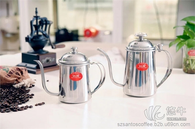 带温度计手冲咖啡壶细嘴壶厂家提供不锈钢细口壶