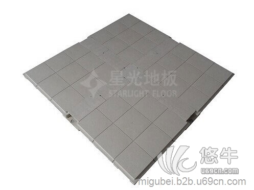 郑州星光塑料网络地板机房防静电地板图1