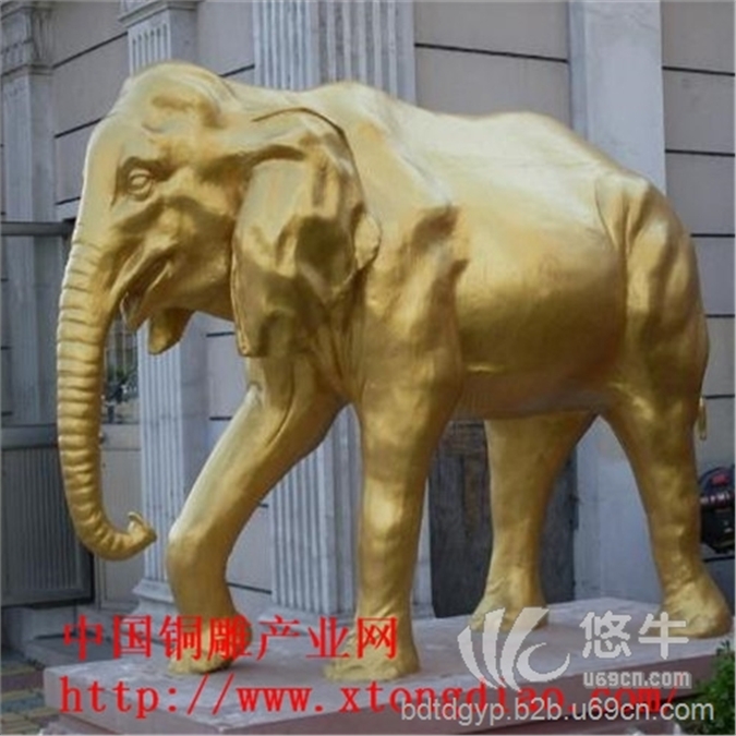 铜雕雕塑价格，铜大象工艺品，铜雕类型