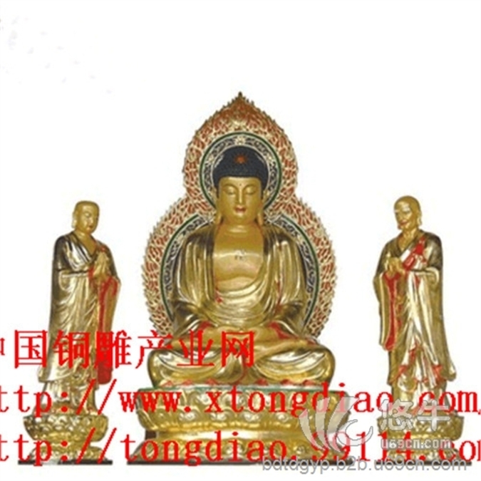 中国铜雕产业网，铜佛像工艺品，铜雕厂家图1