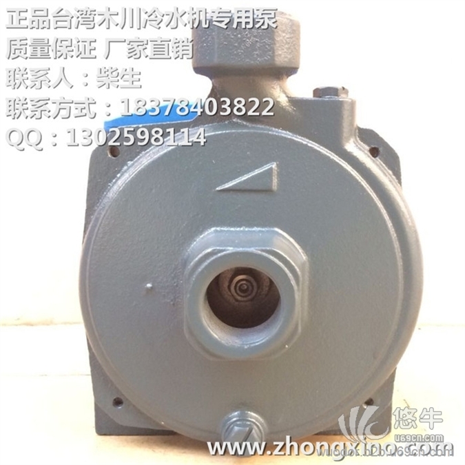 台湾木川冷水机专用泵CM-50清水输送泵0.37kw