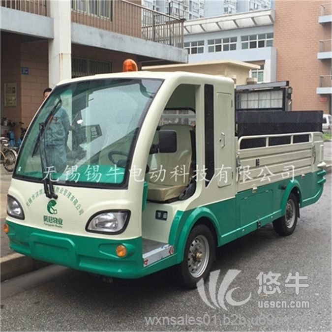 徐州城市街道保洁车价格，四轮垃圾清运车图1