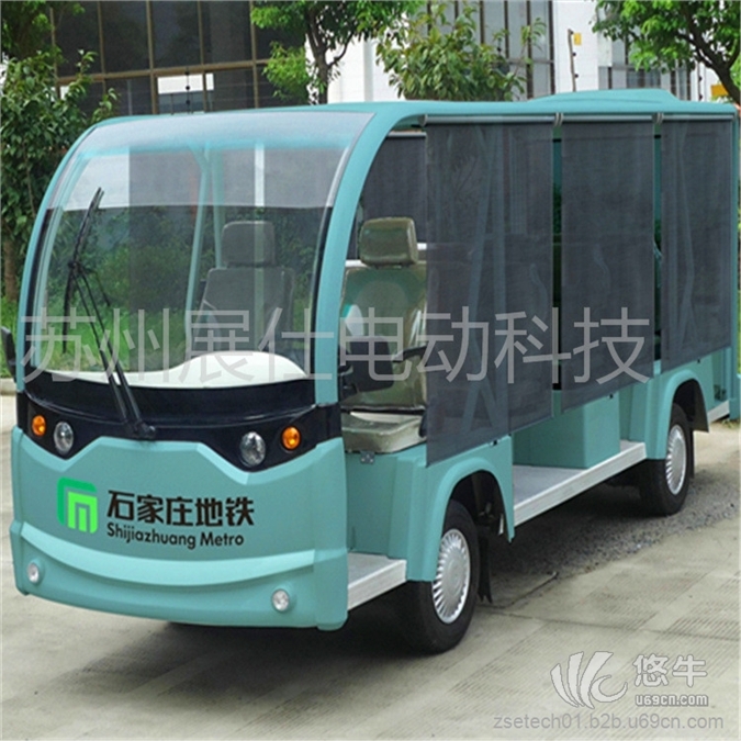 北京厂家直销8座观光电动车，四轮游乐园代步车图1